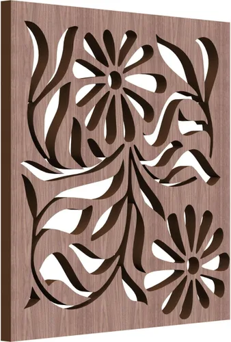 Miniatura 47 de Barryton - Paneles decorativos de madera con calado, extra pequeños, 7 3/8 pulgadas de ancho x 7 3/8 pulgadas de alto x 1/4 pulgadas de alto, roble