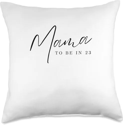 Miniatura 5 de Mama To Be 2023 Promoted To Mommy Mothers Day 2023 RK - Almohada para regalar a nuevas madres, camisas y accesorios 2023, 16 x 16 pulgadas