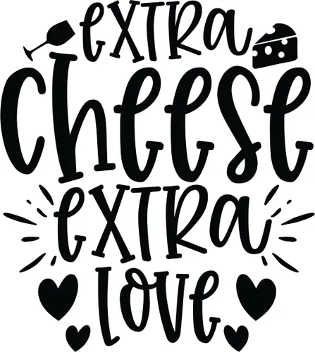 Miniatura 6 de SEC Apparel Parches termoadhesivos de queso para planchar, letras de aplicación para camisetas, ropa de tela (el queso es seguro cuidado)