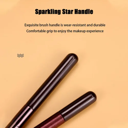 Miniatura 6 de Cepillo de labios, cepillo de manchas de labios de cabeza redonda, efecto mate profesional aplicadores de brillo de labios, cepillo de maquillaje