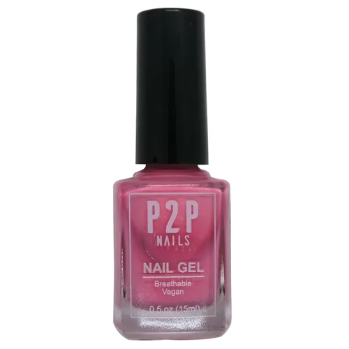 Miniatura 9 de P2P Nails Esmalte de uñas en gel vegano rosa – Esmalte de uñas de secado rápido – Gel de uñas de textura suave en colores vibrantes – Esmalte en gel