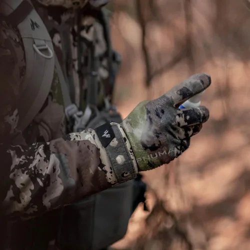Miniatura 6 de Pnuma Guantes de caza para hombre al aire libre, a prueba de elementos, transpirables, impermeables, elásticos, de media temporada, con paneles