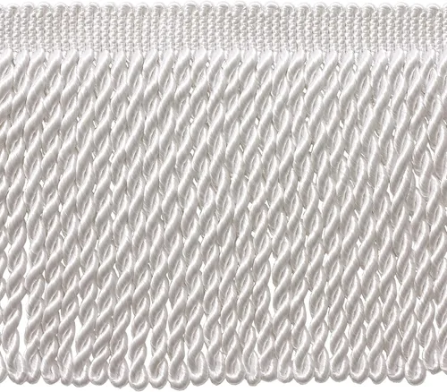 Miniatura 9 de Colección Basic Solid de 6 pulgadas (5.9 in) con flecos de lingote satinado tradicional (estilo # BFS6) gris plateado #049 (gris plateado) paquete