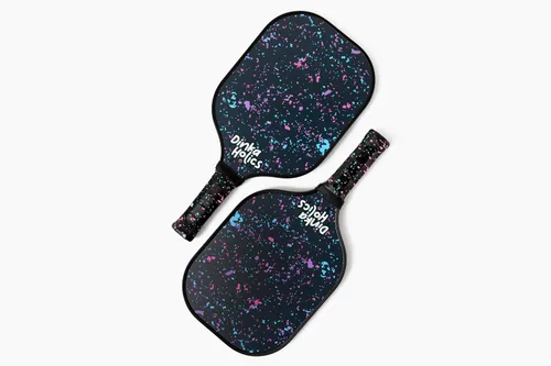 Miniatura 6 de Pala de pickleball de fibra de carbono – Núcleo en forma de panal de PP de 16mm, ligera de 220–235g, agarre cómodo, diseño duradero para control