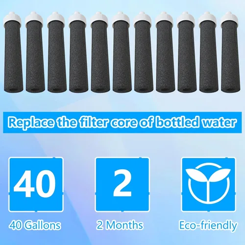 Miniatura 5 de Paquete de 10 cartuchos de filtro de agua aptos para botellas Brita - Repuesto compatible con BB06