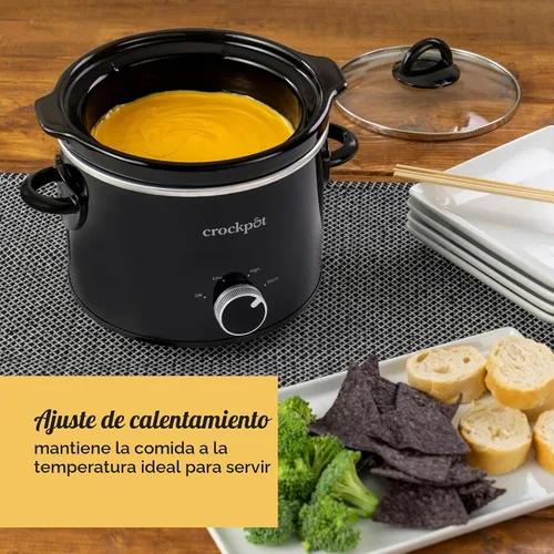 Miniatura 4 de Crock Pot. Olla de cocción lenta manual, Negro