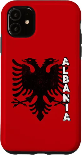 Miniatura 8 de Funda para iPhone 13 Pro Albania Bandera de Albania Double Eagle Flamuri Shqiperia