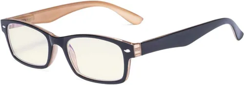 Eyekepper Bisagras de resorte Protección UV,Antideslumbrante,Anti rayos azules,Lentes resistentes a los arañazos Lectores de lentes de lectura para