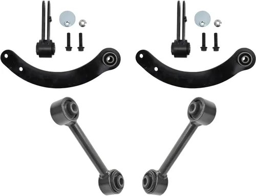 Miniatura 45 de TRQ Juego de brazos de control trasero compatible con Dodge Ram 1500 2009-2010 2011-2012 Ram 1500