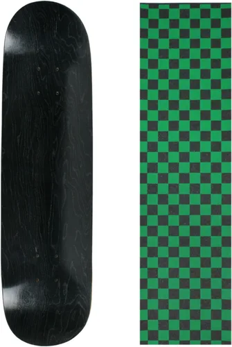 Miniatura 5 de Skateboard Deck Pro 7-Ply Arce canadiense TINTADO NEGRO con Griptape