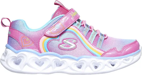 Miniatura 5 de Skechers Tenis unisex Heart Lights-Rainbow Lux para niños