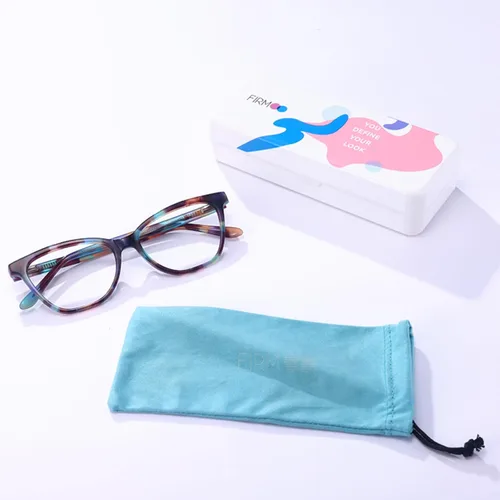 Miniatura 6 de Firmoo - Gafas con bloqueo de luz azul para lectura de computadora, diseño de ojo de gato, marco de acetato para mujeres, bisagra de resorte