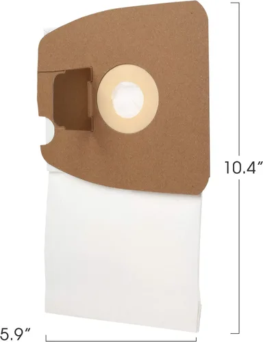Miniatura 5 de LotFancy Bolsas de vacío, 9 bolsas de repuesto para Eureka y Sanitaire Cleaner MM Style, Mighty Mite 3670 3680 4100 4300 5180 Series Canisters
