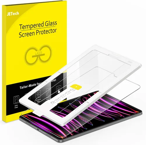 Miniatura 9 de JETech Protector de pantalla One Touch Install para iPad de 10.2 pulgadas (9ª/8ª/7ª generación, 2021/2020/2019), película de vidrio templado con kit