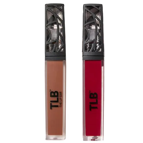 Miniatura 36 de The Lip Bar - Lápiz labial líquido mate sin parar, Volver a lo negro (negro) - Alto pigmento - Una pasada - De larga duración - Aceite de jojoba