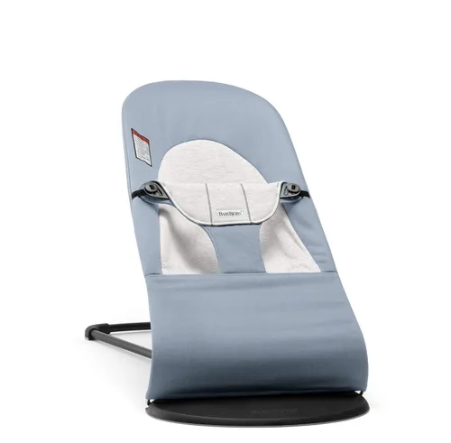 Miniatura 21 de BabyBjörn Bouncer Balance Suave, beige claro, tejido/jersey, tritela Asiento gorila ajustable 2 en 1 para bebé y silla para niños pequeños, recién