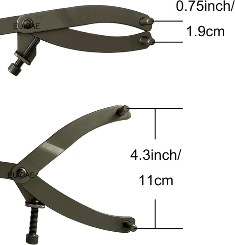 Miniatura 5 de EUICAE Juego de Llaves de Tuerca - Soporte de Llave Ajustable, Buje, Volante, Piñón, Herramienta de Extracción de Embrague de Ventilador