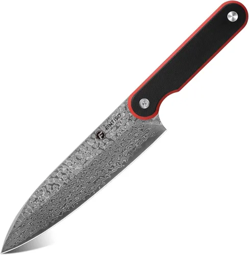 Miniatura 8 de Cuchillo de filete de 7 pulgadas, cuchillo para deshuesar carne ultra afilado en acero japonés de Damasco de 67 capas, cuchillos de pescado Cuchillo