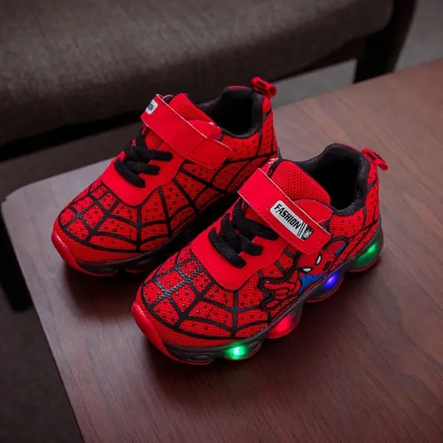 Miniatura 2 de Zapatos casuales para niños, transpirables, antideslizantes, ligeros, unisex, luminosos, para niñas, zapatos deportivos para correr