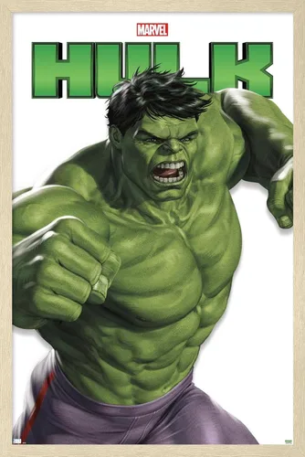 Miniatura 5 de Marvel Comics Hulk Feature Series - Póster de pared, 34 pulgadas de largo x 22.4 pulgadas de ancho, versión premium sin marco