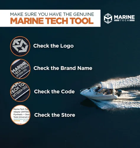 Miniatura 4 de Marine Tech Tools - Extractor de eje de apoyo y rodamientos, extractor de eje de hélice, herramienta de extracción de rodamientos Yamaha, se adapta