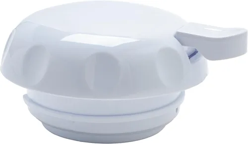 Miniatura 2 de Winco Servidor de bebidas aislado con botón pulsador con diseño de remolino, 64 onzas, color blanco
