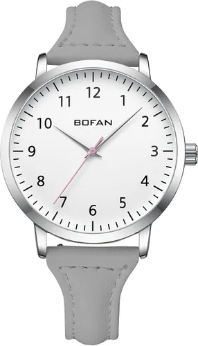 BOFAN Numbers - Reloj de enfermera para enfermeras, profesores profesionales médicos, personas mayores, con muchos colores y estilos, correa de