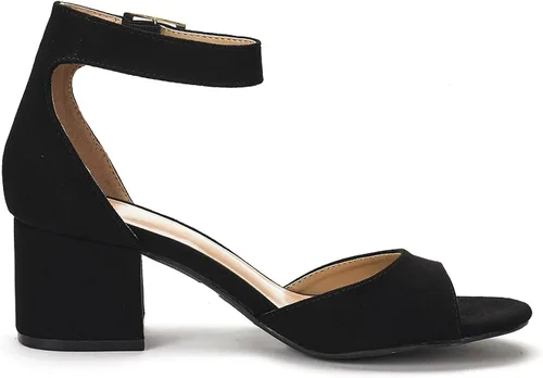 Miniatura 3 de DREAM PAIRS - Sandalias de tacón grueso y bajo para mujer