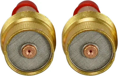 RIVERWELD TIG - Cuerpos de pinza de lente de gas Jumbo de gran diámetro 45V204S, 0.040 pulgadas y 0.039 in Orificio para SR WP 9 20 25 TIG, paquete