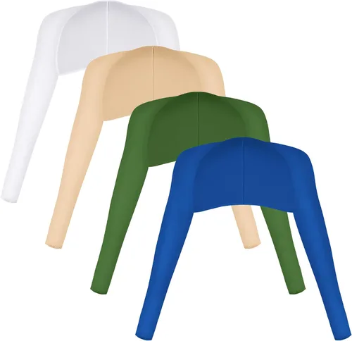 Miniatura 11 de Yookat Chal de enfriamiento de 4 piezas para golf, manga de brazo, protección solar, para mujeres y hombres, deportes al aire libre