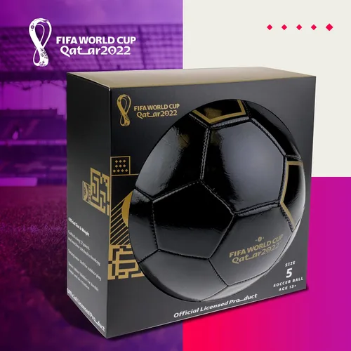 Miniatura 5 de Capelli Sport FIFA World Cup Qatar 2022 Tournament Soccer Ball Souvenir Display, Officially Licensed Futbol for Youth and Adult Soccer Players