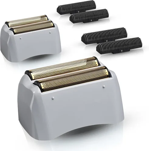 ProFoil - Paquete de 2 unidades para afeitadora Andis TS-1 TS-2, repuesto para afeitadora de litio ProFoil y cortadores interiores compatibles con