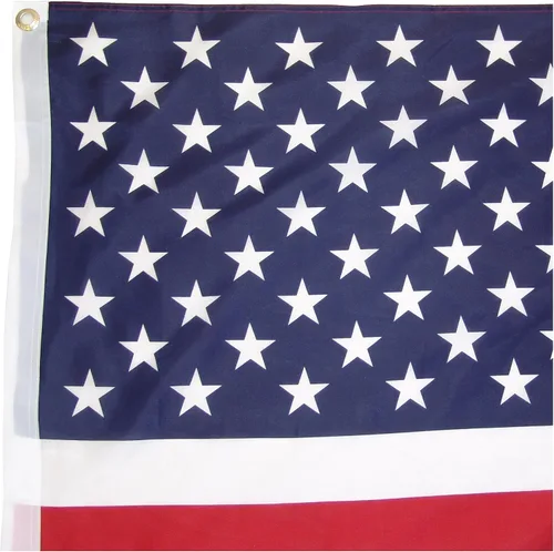 Miniatura 2 de Online Stores bandera de poliéster estampada de Estados Unidos, con ojales, de 3 x 5 pies.
