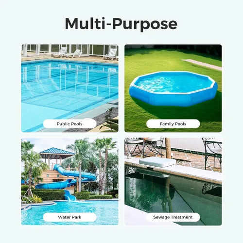 Miniatura 7 de Dispensador de tabletas de piscina para tabletas de 3 pulgadas, soporte flotante para tableta con recordatorio y 3 ajustes ajustables, flotante