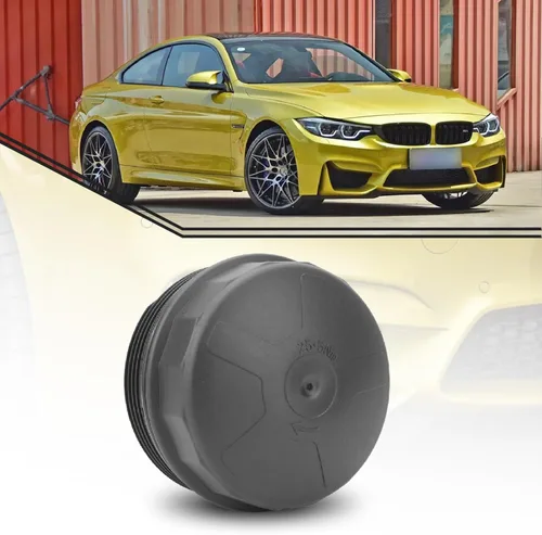 Tapa de la carcasa del filtro de aceite compatible con BMW E60 E90 E92 F10 E82 E83 E70 X1 X3 X4 X5 X6 Z4 335i 340i 420i 428i 435i 528i 535i 640i M3