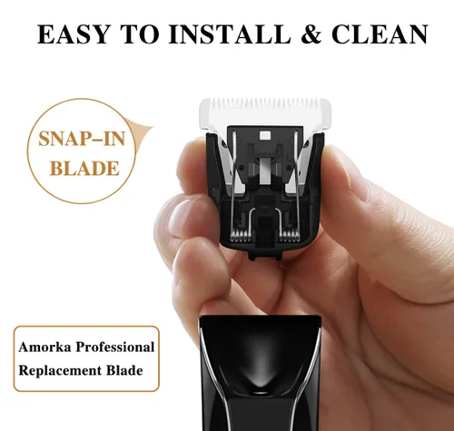 Miniatura 2 de Paquete de 2 cuchillas de repuesto para cortadora de césped Manscaped The Lawn Mower Electric Groin, cuchillas de repuesto higiénicas compatibles