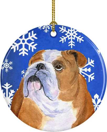 Miniatura 88 de Caroline's Treasures Cavalier Spaniel - Adorno de cerámica para colgar en el árbol de Navidad, para el hogar, Navidad, fiestas, regalo, 3 pulgadas