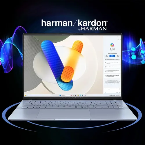 Miniatura 6 de ASUS Vivobook S16 AI PC Laptop 16" 2.8k OLED 120Hz (600nits, 100% DCI-P3) Intel 16-core Ultra 9 285H 32GB RAM 1TB SSD retroiluminado para Creator