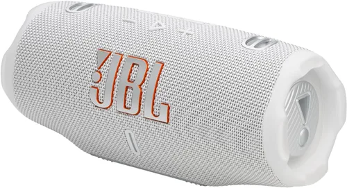 Miniatura 7 de JBL Charge 6 - Altavoz Bluetooth portátil, impermeable y a prueba de caídas, sonido JBL Pro audaz con AI Sound Boost, 28 horas de tiempo de Blanco