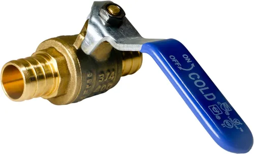 Miniatura 14 de XFITTING Válvula de bola Pex de 10 piezas de 3/4" caliente y fría, 24-2-3&4 = 10X