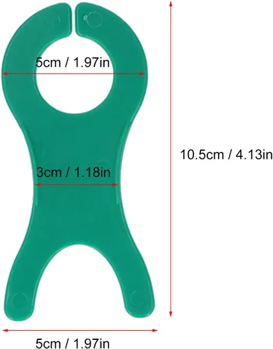 Miniatura 3 de Juego de bobinas de hilo de plástico de 50 piezas, 4.13 x 1.97 x 1.18 pulgadas, para punto de cruz, costura, bordado, manualidades, costura