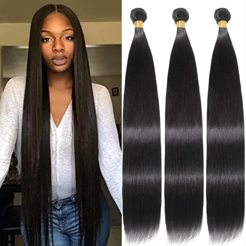 Miniatura 19 de 613 paquetes de cabello humano de 10 pulgadas, grado 12A, 100% sin procesar, rubio virgen brasileño 613, extensiones de cabello humano para mujeres