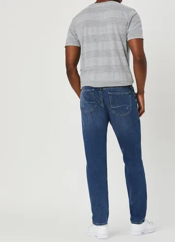Miniatura 4 de Mavi Jake - Jeans ajustados de tiro regular para hombre, mid foggy williamsburg