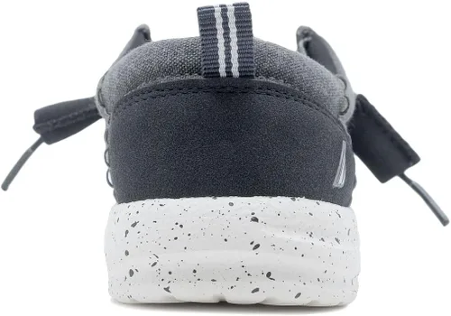 Miniatura 3 de Nautica Mocasines cómodos para niños y jóvenes, zapatos náuticos con cordones, ligeros, casuales, elásticos, para niños pequeños y grandes, Rushford