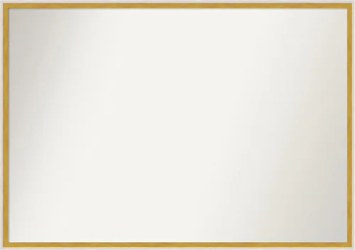 Miniatura 247 de Amanti Art Espejo de baño blanco para sobre el fregadero, 32 x 45 pulgadas, espejo de tocador rectangular blanco esbelto, marco de madera moderno