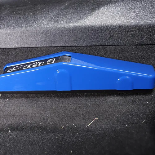 Miniatura 4 de TOYCIDFG Cubierta de interruptor de apertura forzada para Chevrolet Corvette C8 2020-2023 Accesorios interiores ABS (azul - ABS)