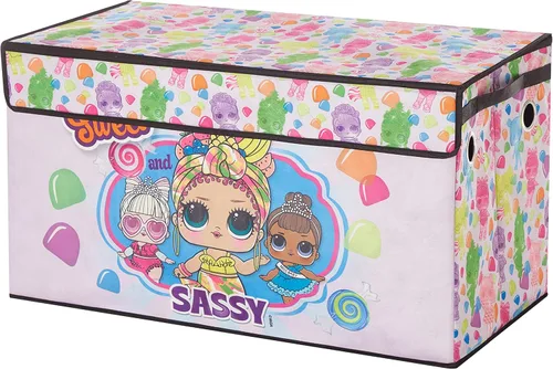 Miniatura 20 de Idea Nuova Disney Encanto - Baúl de almacenamiento plegable para juguetes de niños, duradero, con tapa