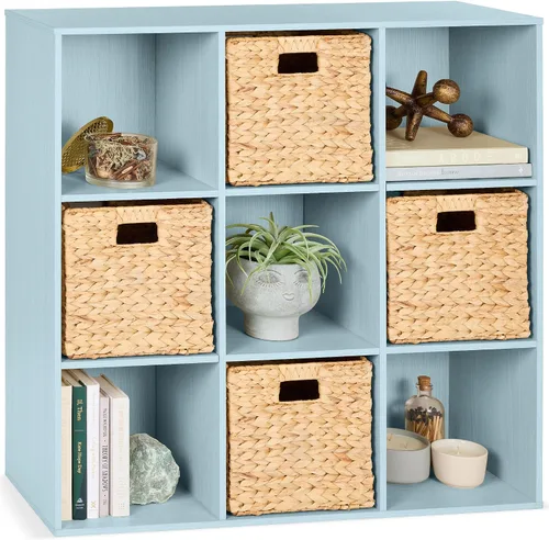 Miniatura 45 de Best Choice Products Organizador de almacenamiento de 6 cubos, abertura de estante de 13.5 pulgadas, estantería, librero, estante de exhibición