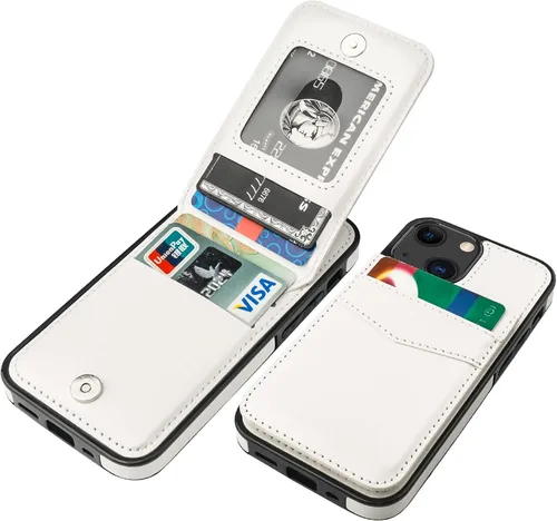 Miniatura 18 de KIHUWEY Funda compatible con iPhone 13 Mini de 5.4 pulgadas (gris)