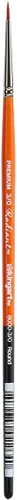 Miniatura 8 de KINGART Premium Radiant 6000-0 Round Series - Cepillo para artista, pelo sintético Taklon, mango corto, para pintura acrílica, óleo y acuarela